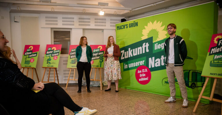Kommunalwahl-Kampagne: Mach’s Grün