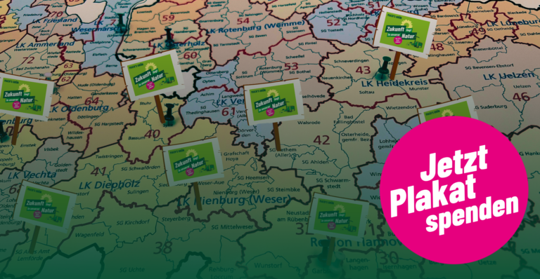 Deine Spende: große Wirkung. Spende jetzt ein Plakat!