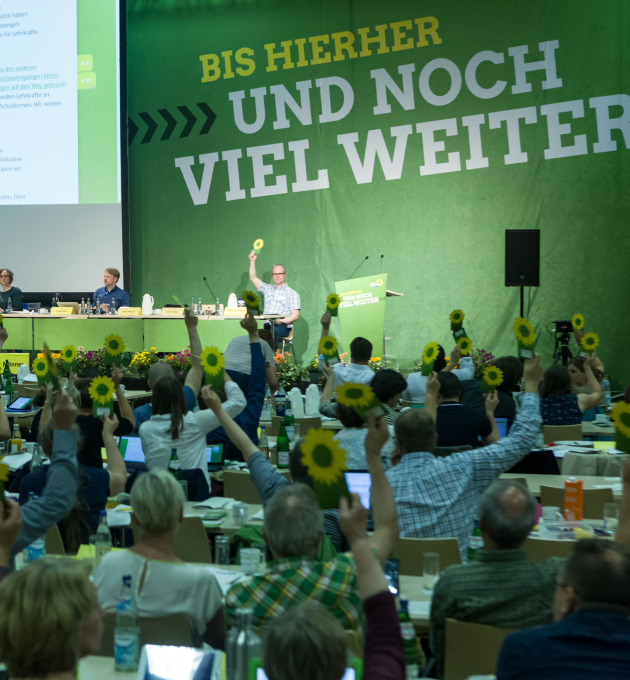 Die Delegierten der LDK Wolfenbüttel stimmen über das Programm zur Landtagswahl 2018 ab.