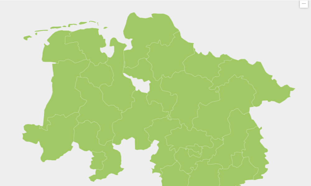 Karte Bundestagswahlkreise