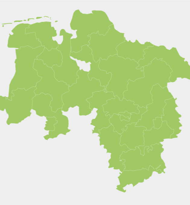 Karte Bundestagswahlkreise