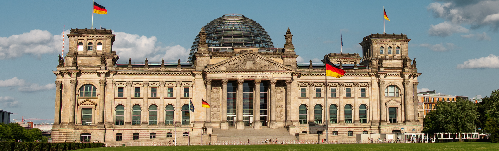 Bild vom Reichtstagsgebäude in Berlin