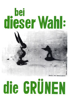1980, Wahlplakat