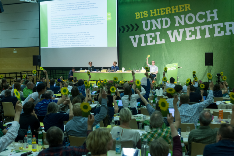 Mit viel Energie in den Wahlkampf!