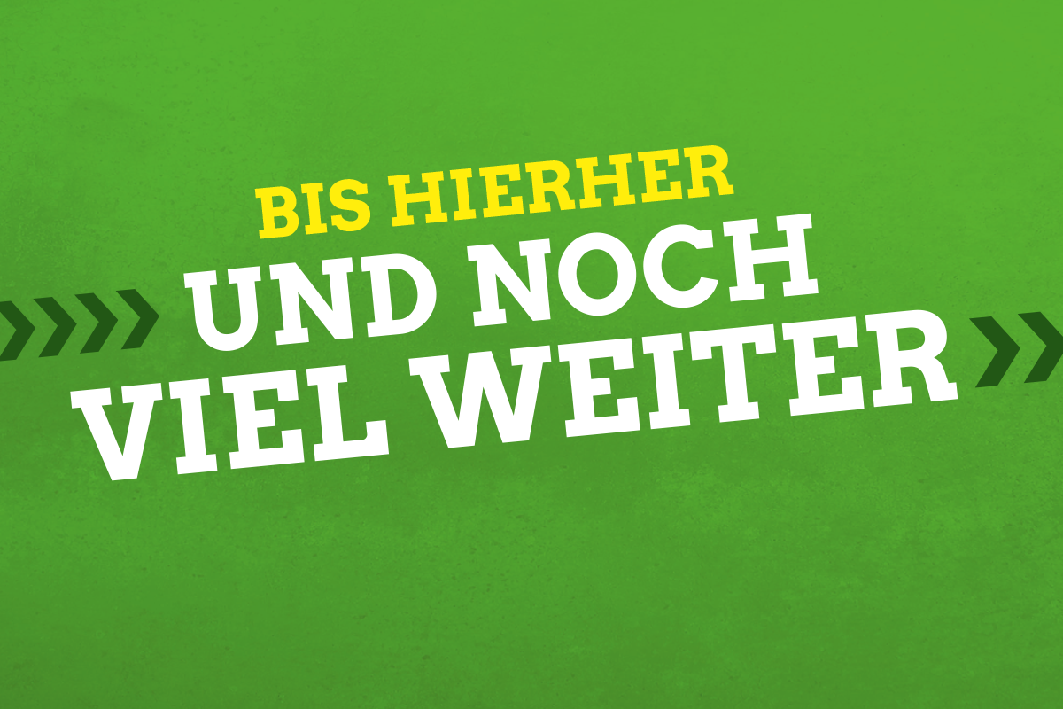 Bis hierher und noch viel weiter: Grünes Motto in Niedersachsen 2017