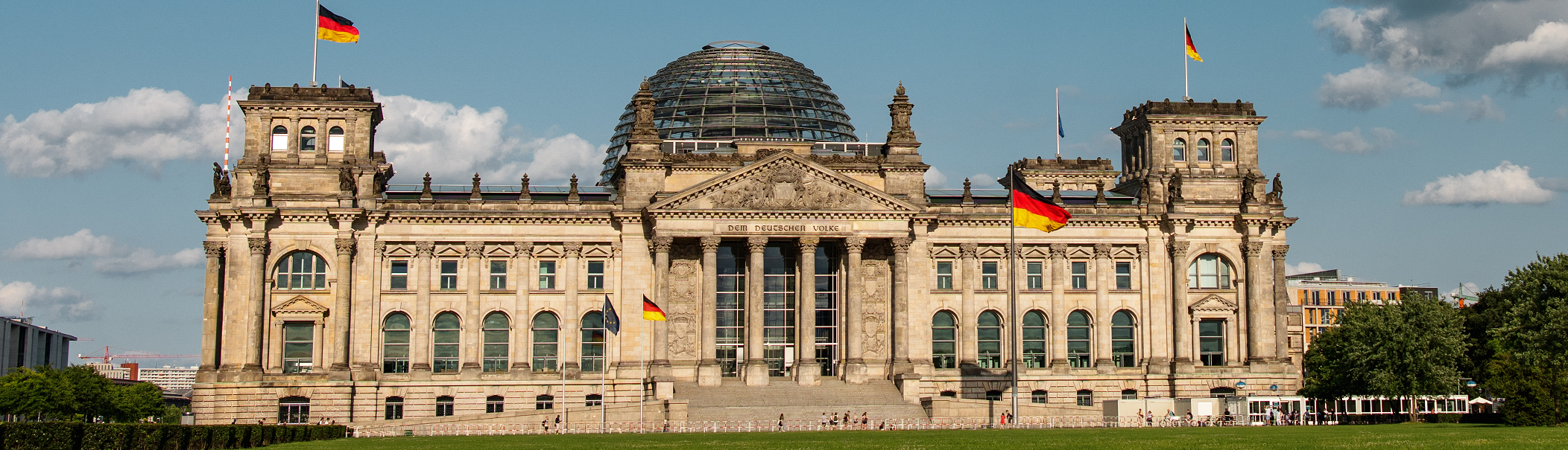 Bild vom Reichtstagsgebäude in Berlin