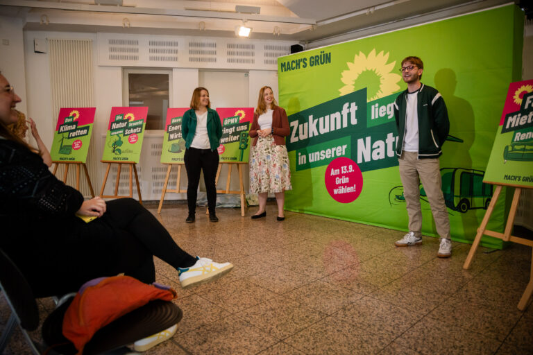 Kommunalwahl-Kampagne: Mach’s Grün